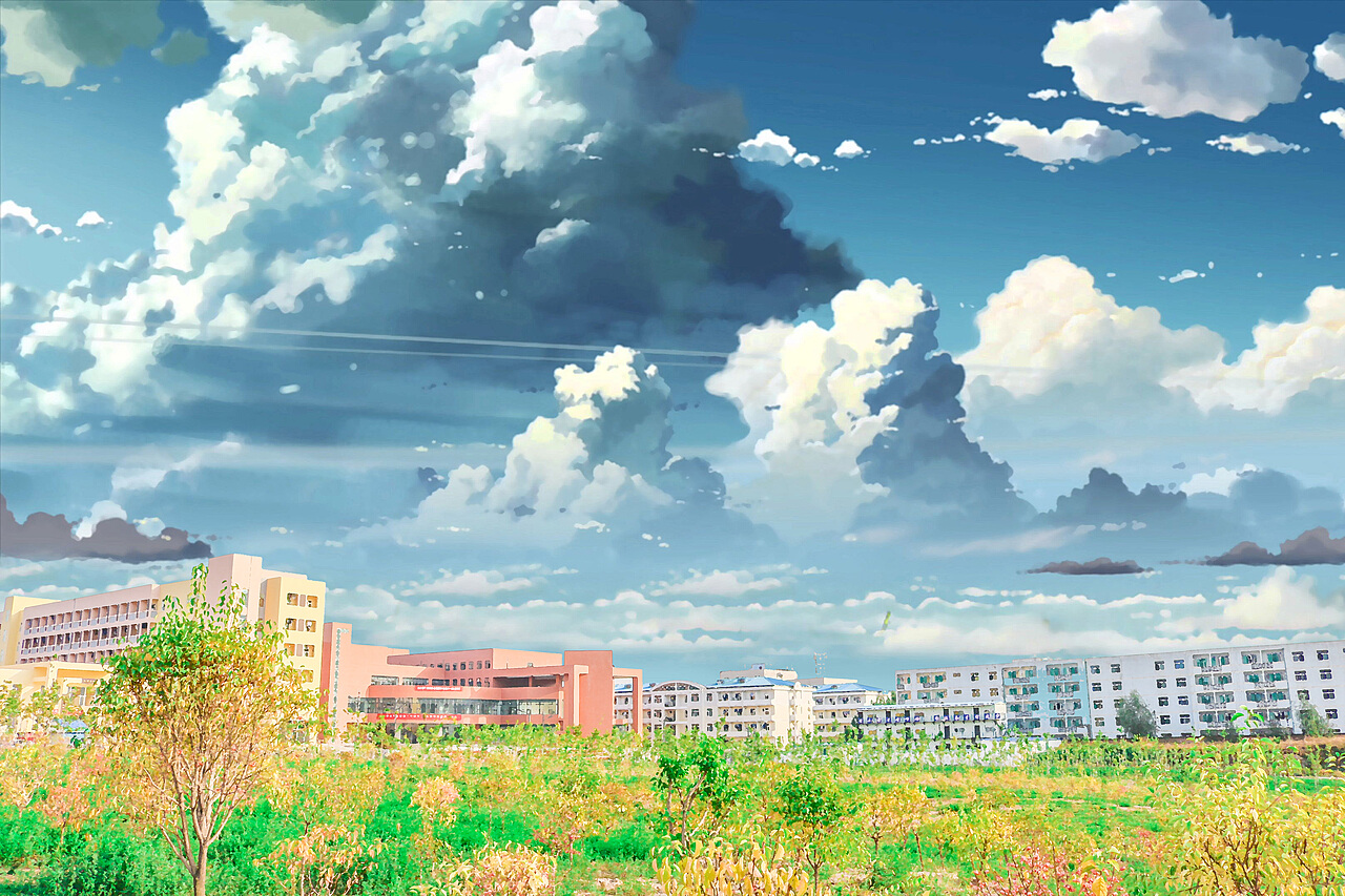中北大學(xué)動(dòng)漫設(shè)計(jì) 天空為幕，創(chuàng)意翱翔