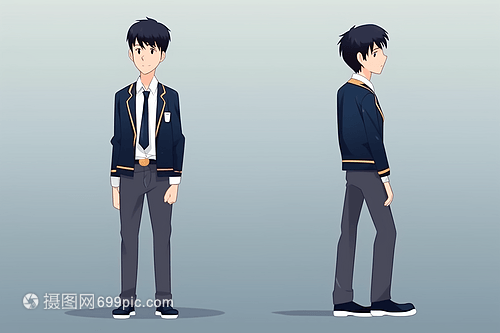 動(dòng)漫角色對(duì)校服元素的立體化嘗試——從二次元到三維審視